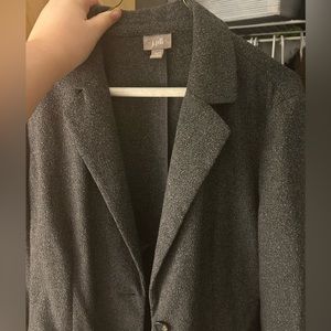 Grey J.Jill blazer